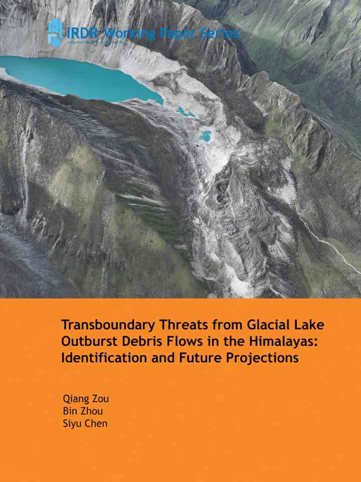 Transboundary threats from glacial lake outburst debris flows in the Himalayas: Identification and future projections thumbnail