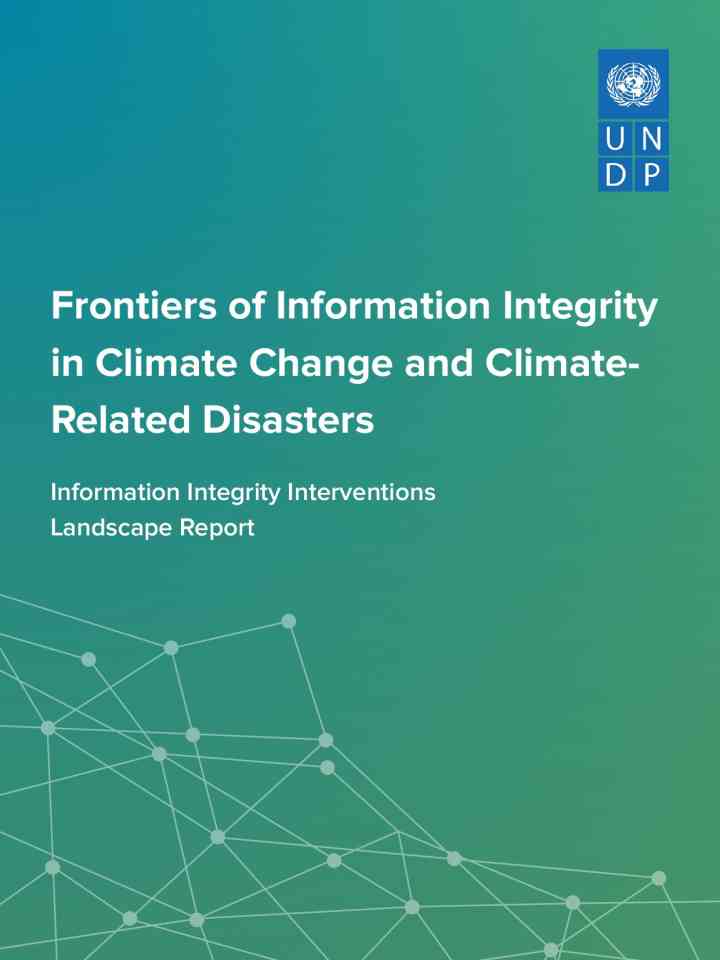  Frontiers of information integrity in climate change and climate-related disasters: Information integrity interventions landscape report  thumbnail