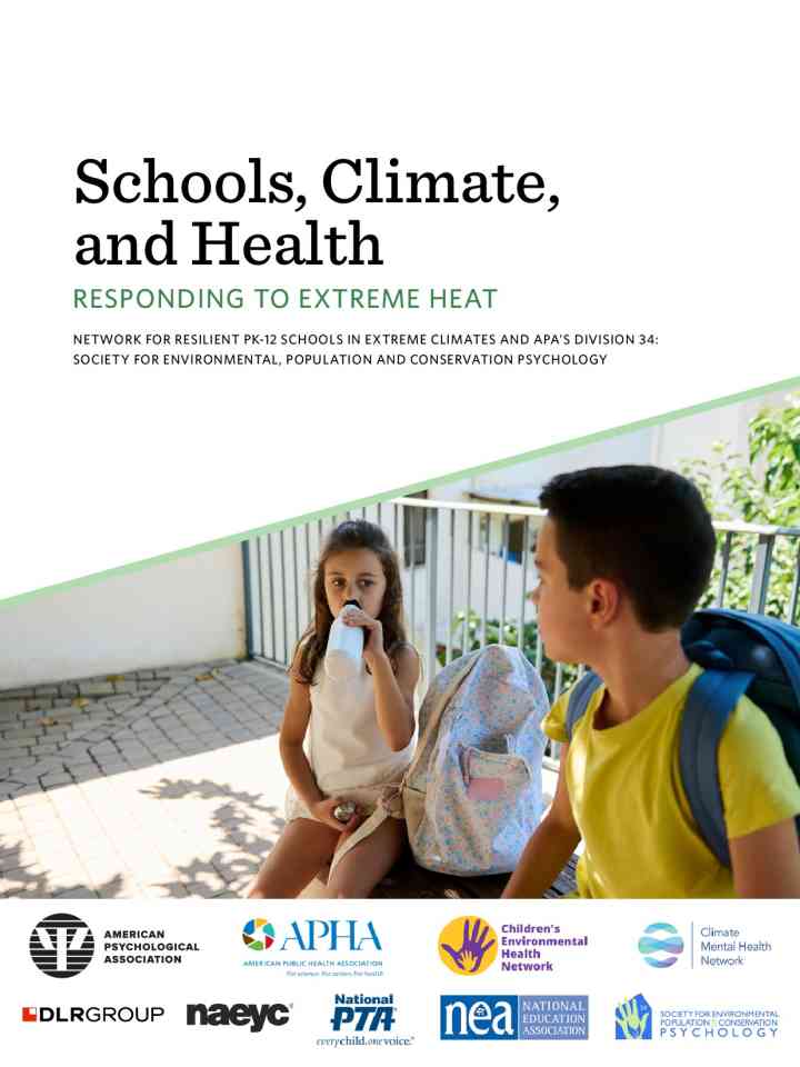Schools, climate and health: Responding to extreme heat thumbnail