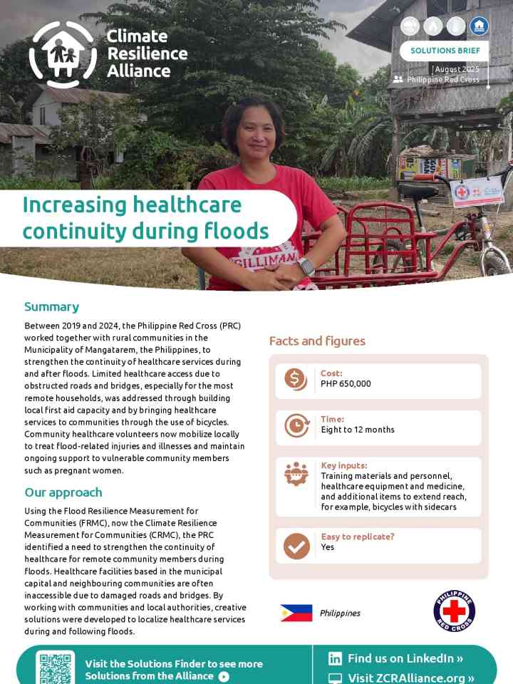 Increasing healthcare continuity during floods thumbnail
