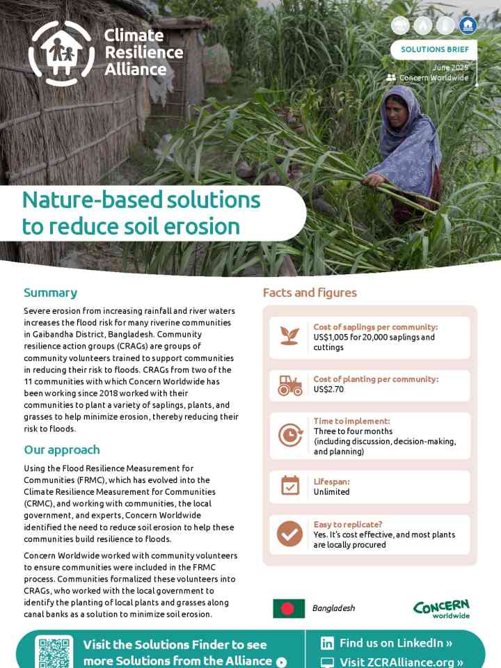 Nature-based solutions to reduce soil erosion thumbnail