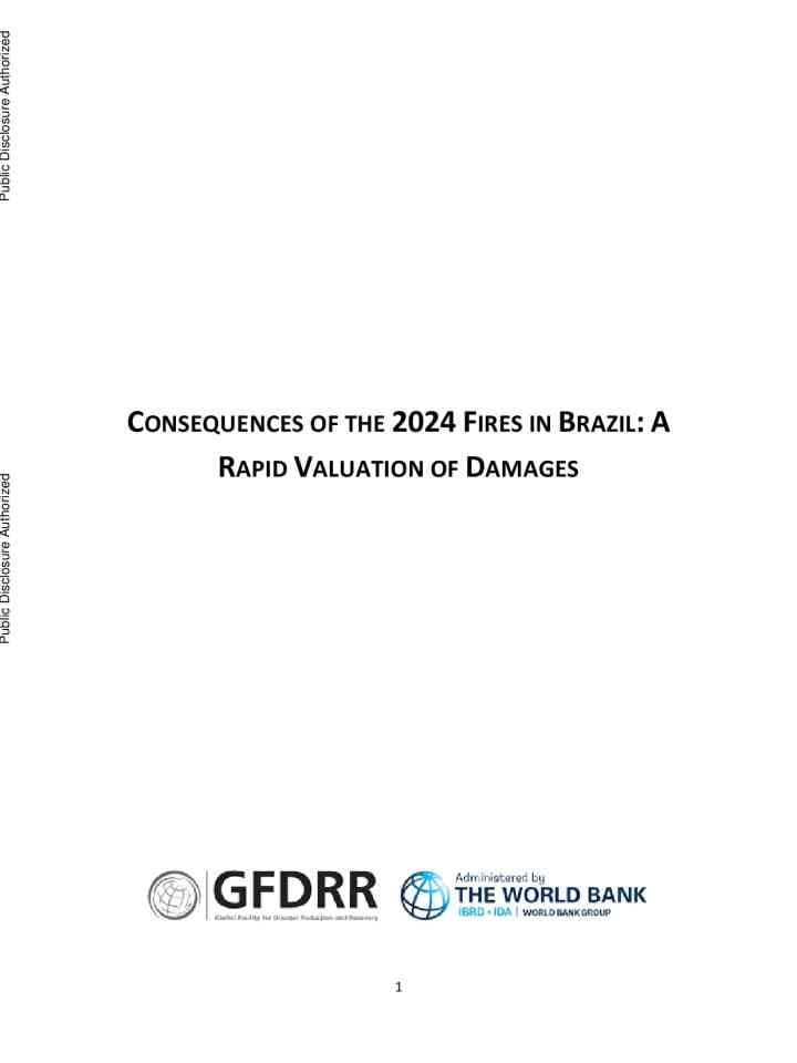 Consequences of the 2024 Fires in Brazil: a rapid valuation of damages thumbnail