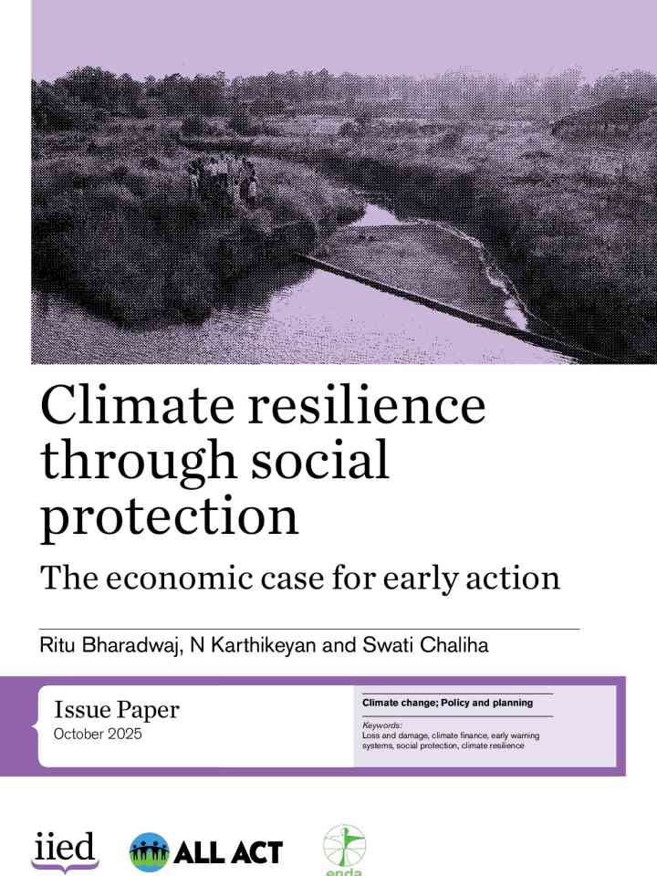 Climate resilience through social protection: the economic case for early action thumbnail
