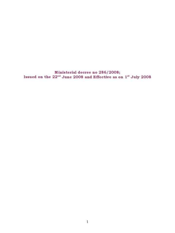 Article 16/3-3 of Ministerial Resolution No. 286/2008 thumbnail