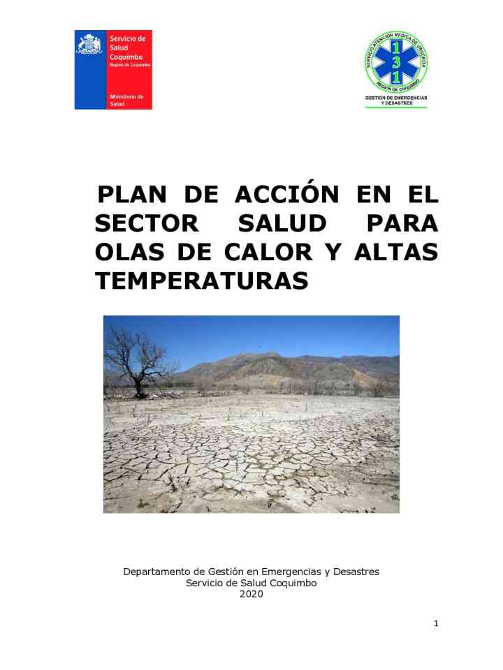 Columbia action plan in the health sector for heat waves and high temperatures thumbnail