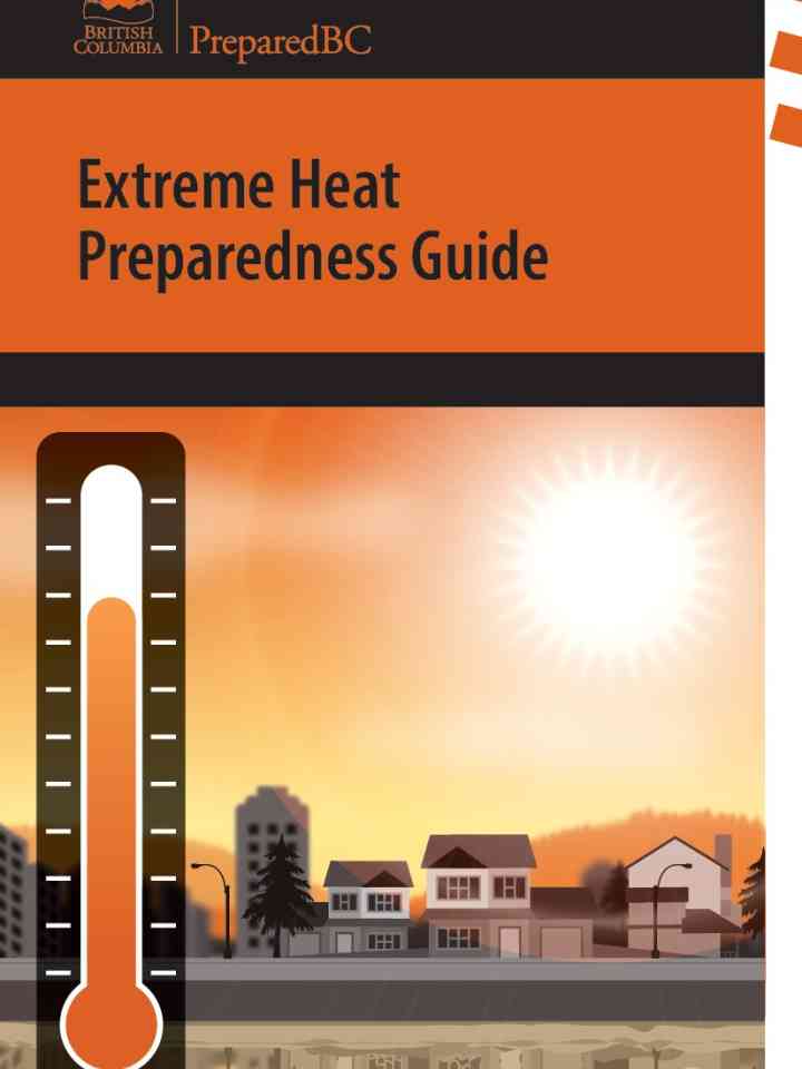British Columbia  extreme heat preparedness guide thumbnail