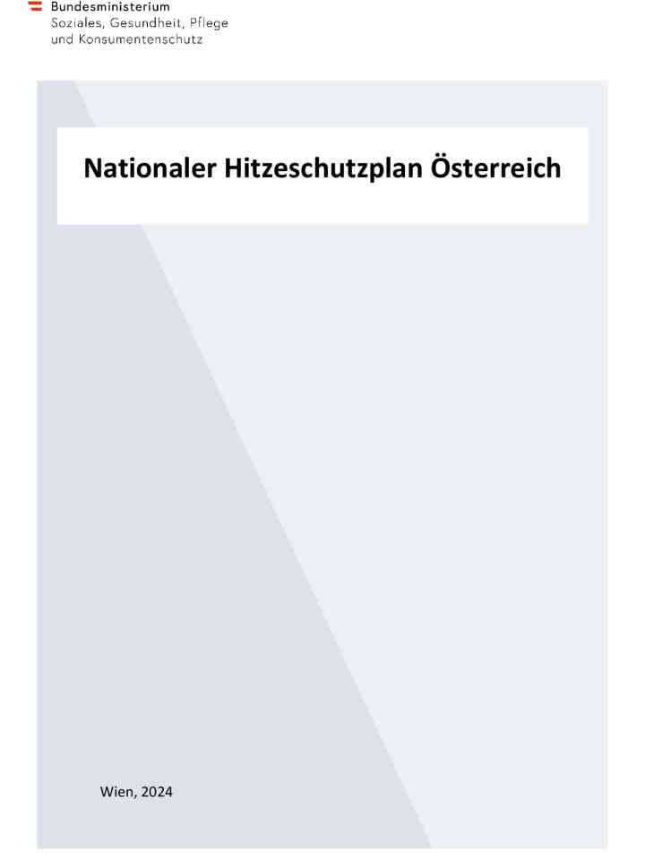 Nationaler hitzeschutzplan osterreich (German) thumbnail