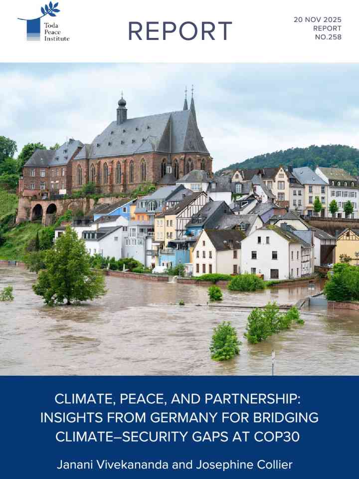 Climate, peace, and partnership: Insights from Germany for bridging climate–security gaps at COP30 thumbnail