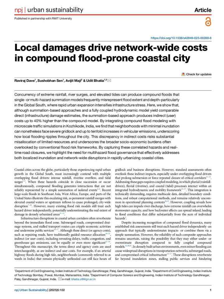 Local damages drive network-wide costs in compound flood-prone coastal city thumbnail