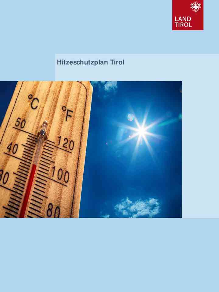 Hitzeschutzplan Tirol thumbnail