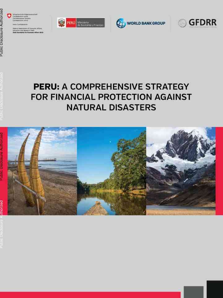 Peru: Comprehensive Strategy for Financial Protection against Natural Disasters thumbnail