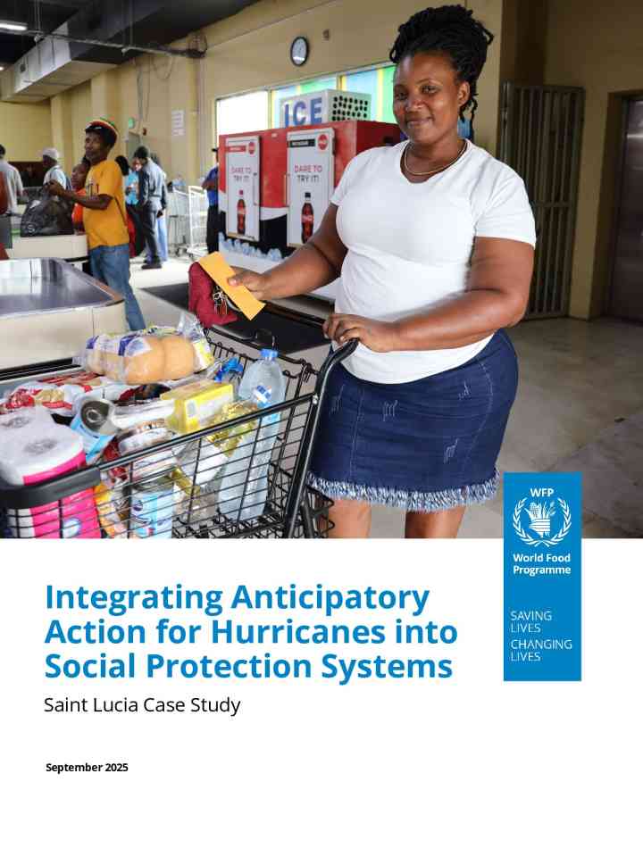 Integrating anticipatory action for hurricanes into social protection systems Saint Lucia case study thumbnail