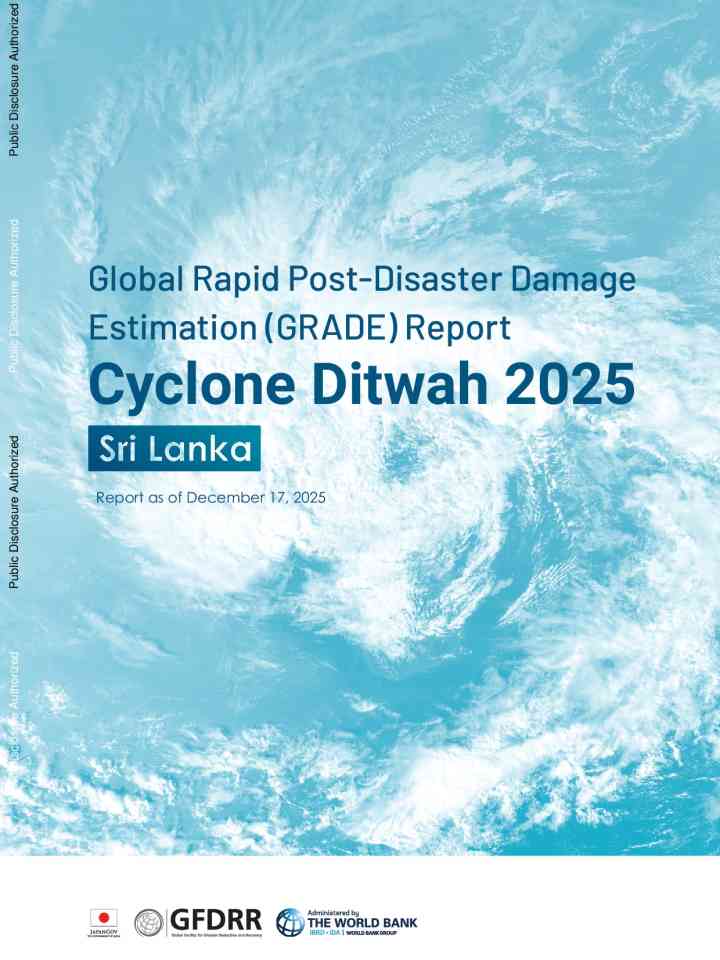 Global Rapid Post-Disaster Damage Estimation (GRADE) report: Cyclone Ditwah 2025, Sri Lanka thumbnail
