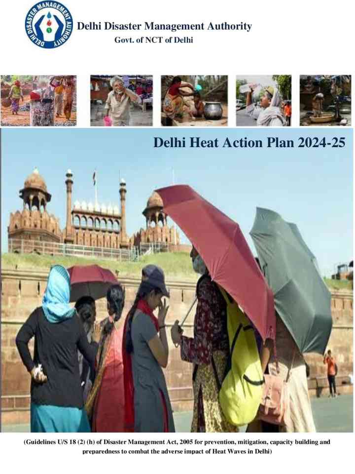 Delhi heat action plan 2024-25 thumbnail