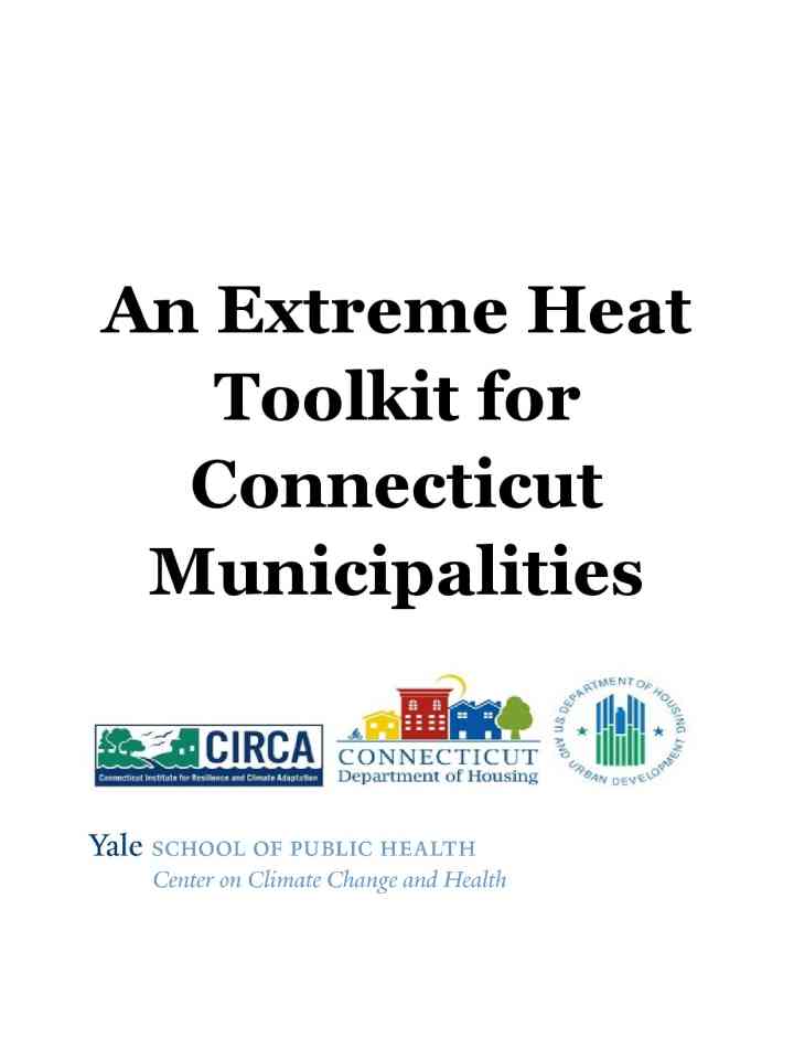 An extreme heat toolkit for Connecticut municipalities thumbnail