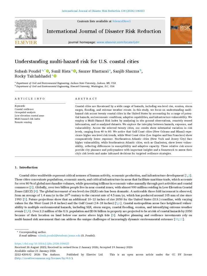 Understanding multi-hazard risk for U.S. coastal cities thumbnail