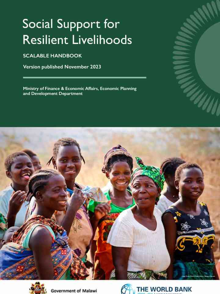 Social support For resilient livelihoods - Scalable handbook thumbnail