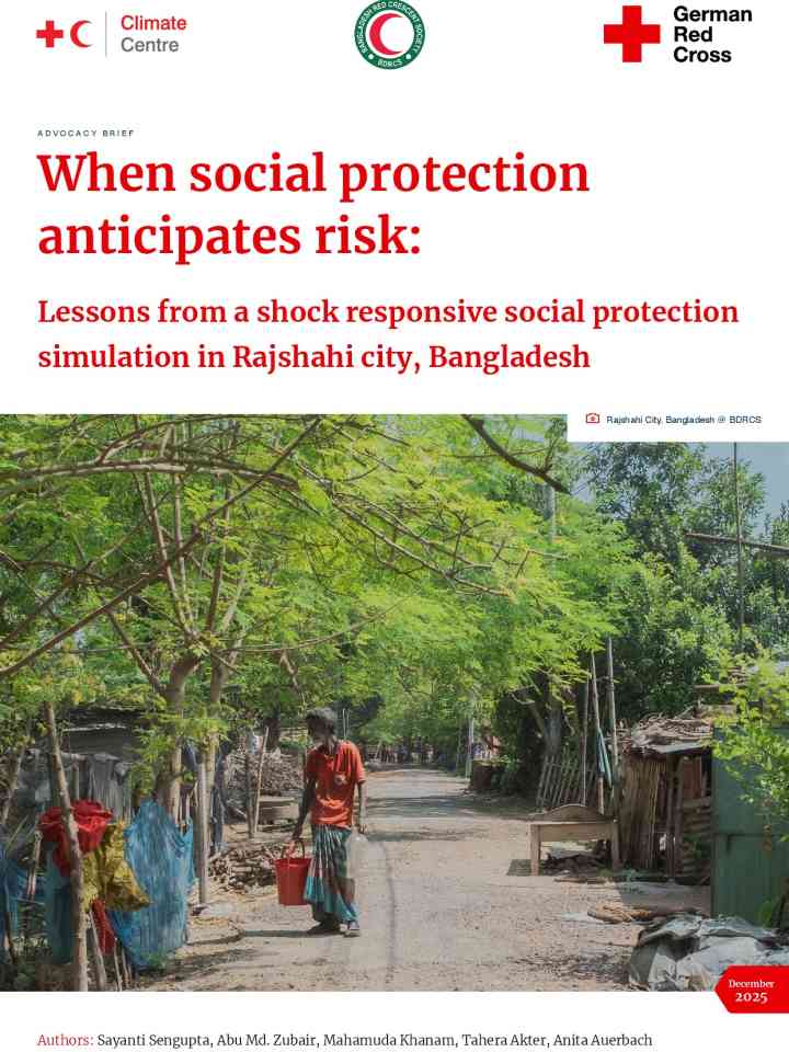 When social protection anticipates risk: Lessons from a shock responsive social protection simulation in Rajshahi city, Bangladesh thumbnail