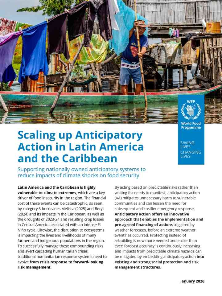 Scaling up Anticipatory Action in Latin America and the Caribbean thumbnail