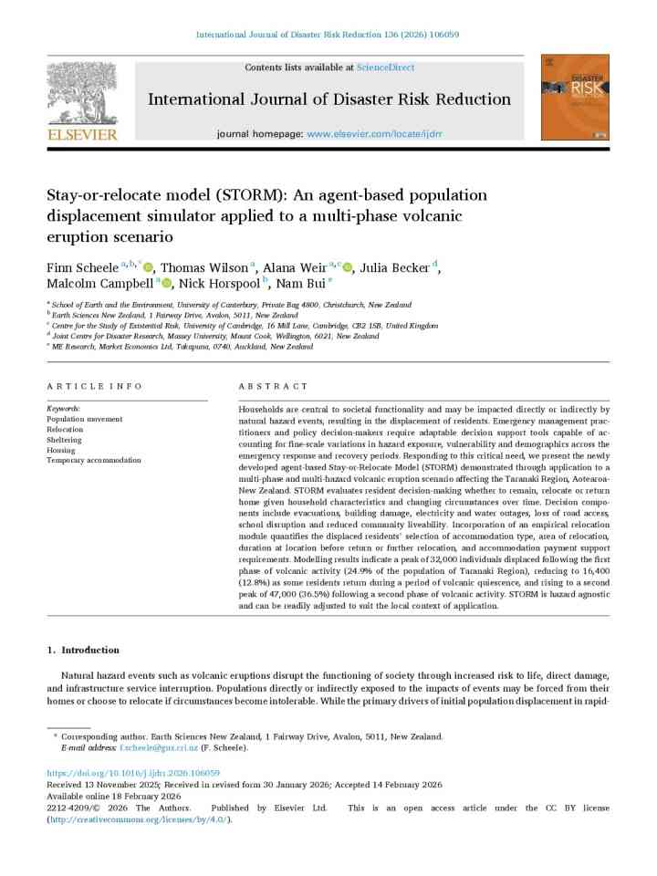 Stay-or-relocate model (STORM): An agent-based population displacement simulator applied to a multi-phase volcanic eruption scenario thumbnail