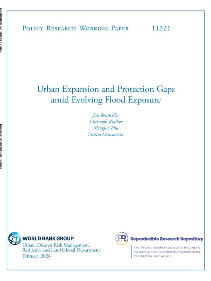 Urban expansion and protection gaps amid evolving flood exposure thumbnail