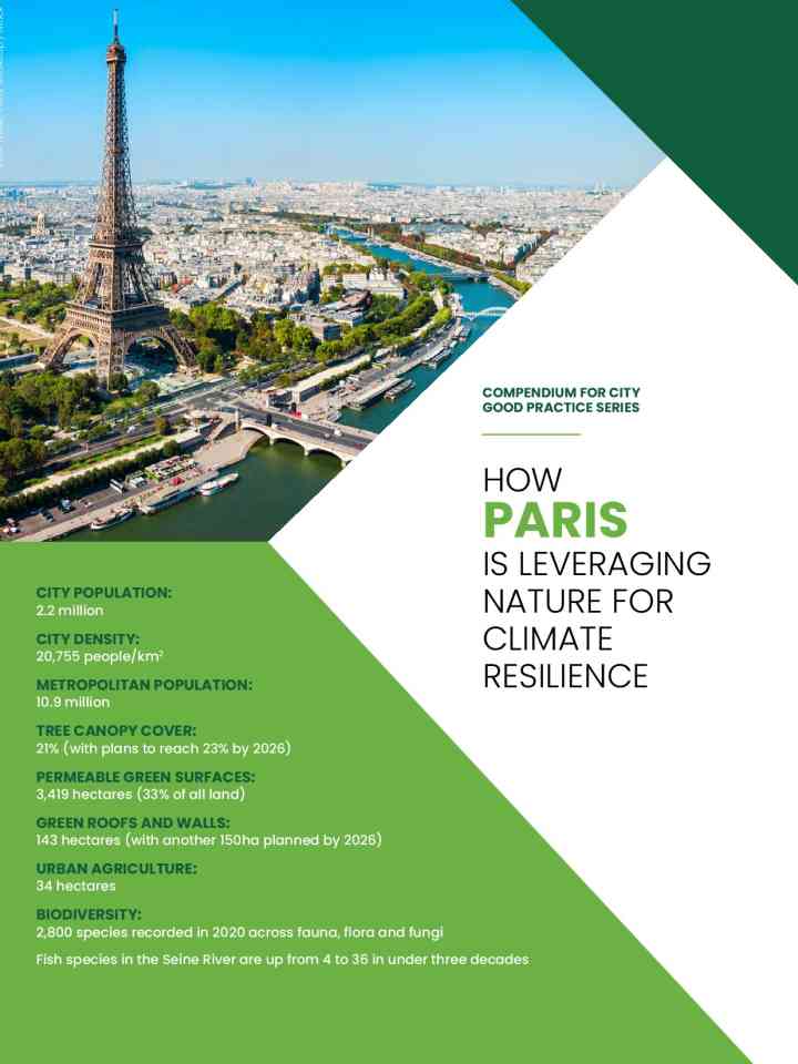 Compendium for city good practice series: How Paris is leveraging nature for climate resilience thumbnail