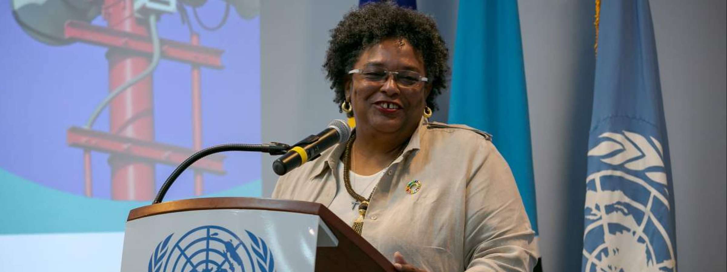 Mia Amor Mottley, Prime Minister of Barbados 