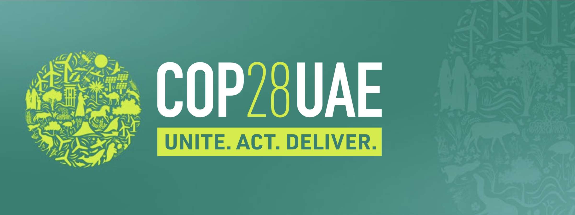 Banner for COP28