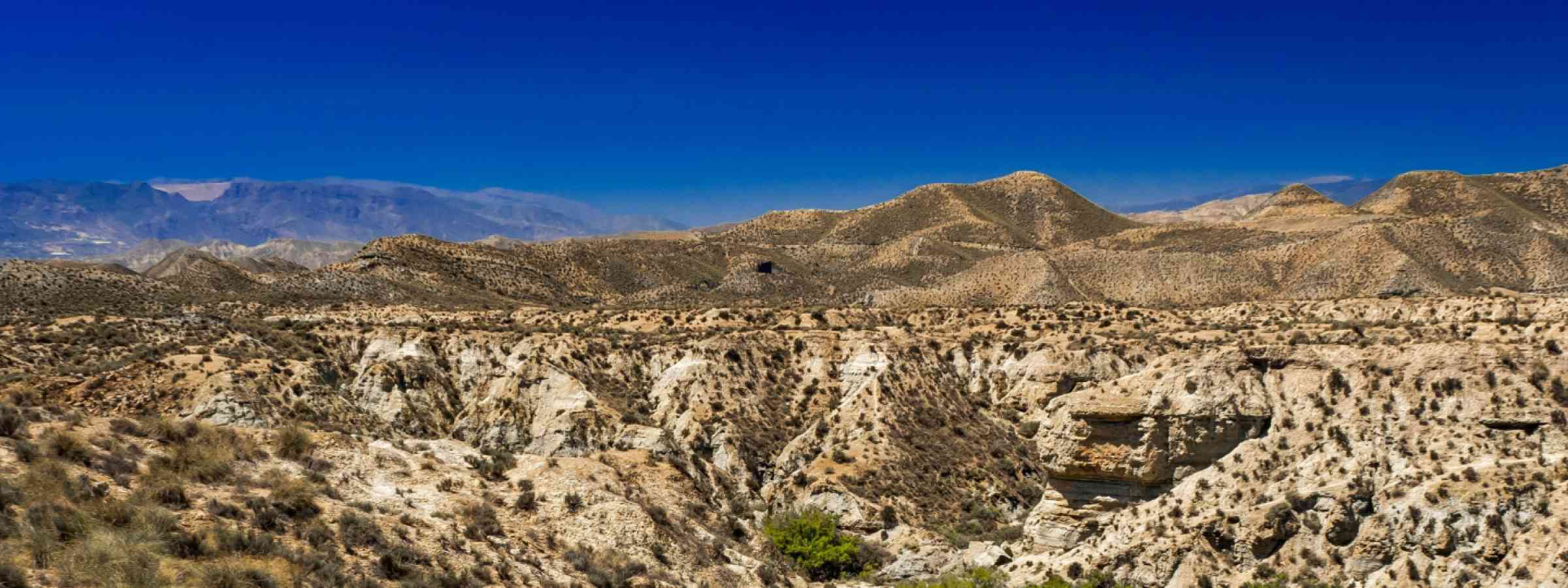 Heatwave desert in Spain 2022